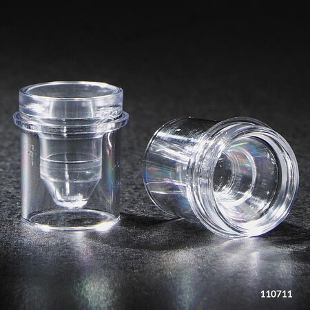 Globe Scientific Sample cup, 0.25mL, PS, 1000PK 110711